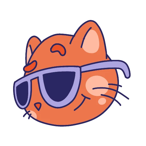 😎 Стикер «MOM The Cat» для Telegram