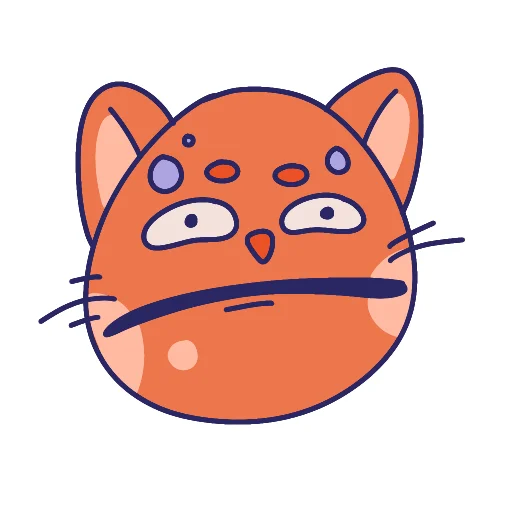 😰 Стикер «MOM The Cat» для Telegram
