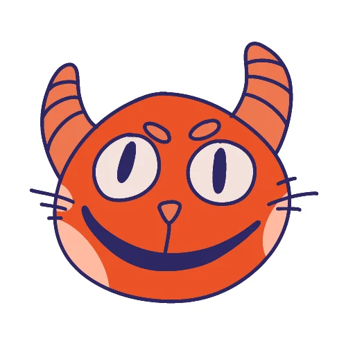 😈 Стикер «MOM The Cat» для Telegram