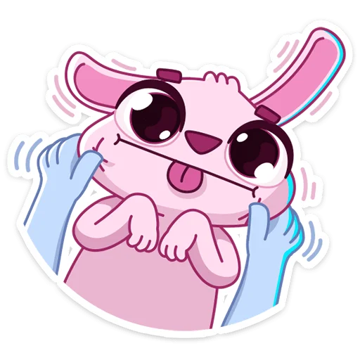 😝 Стикер «Мама Зайка» для Telegram