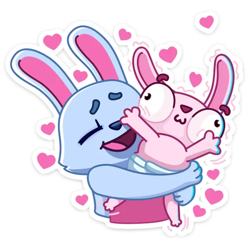 😍 Стикер «Мама Зайка» для Telegram