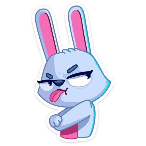 😛 Стикер «Мама Зайка» для Telegram