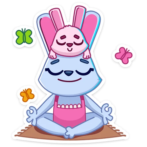 ☺️ Стикер «Мама Зайка» для Telegram