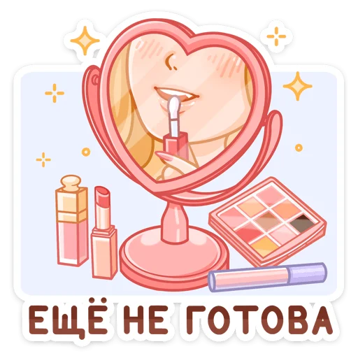 💄 Стикер «Момо» для Telegram