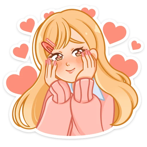 🥰 Стикер «Момо» для Telegram