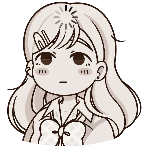 🫥 Эмодзи «Момо» для Telegram
