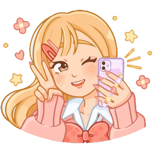 📸 Эмодзи «Момо» для Telegram