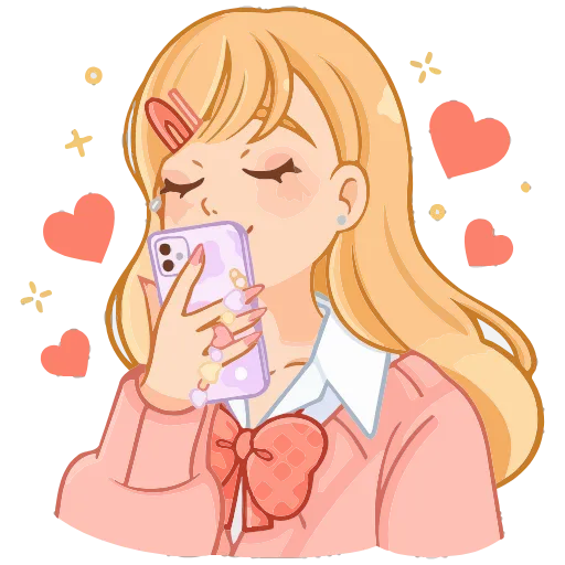 🥰 Эмодзи «Момо» для Telegram