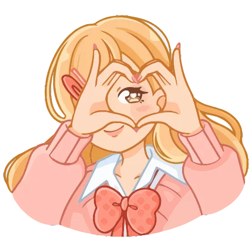 🫶 Эмодзи «Момо» для Telegram