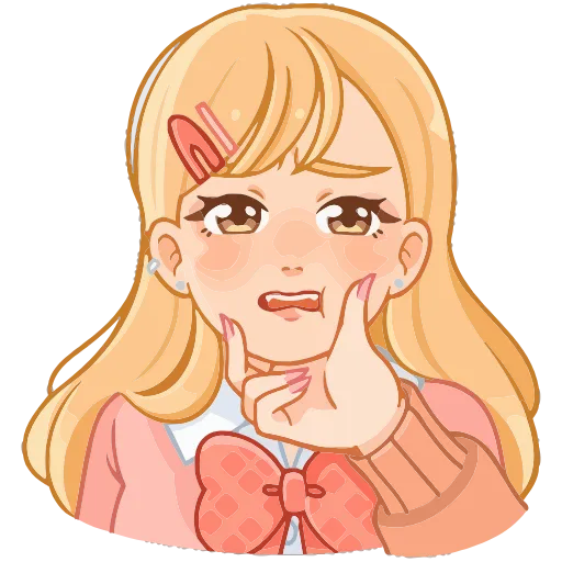 😗 Эмодзи «Момо» для Telegram