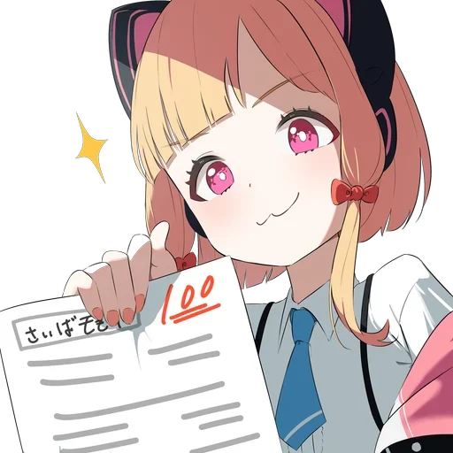 ☺️ Стикер «Momoi» для Telegram