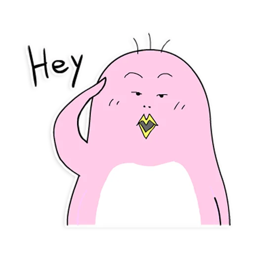🙋‍♂️ Стикер «Momoiro Toriko» для Telegram