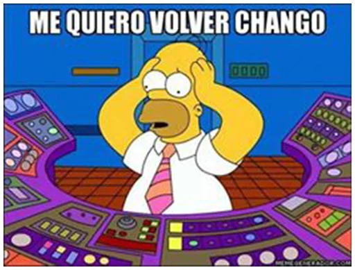 🙆 Стикер «Simpsons-Memes» для Telegram