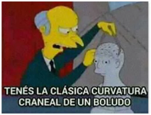 😑 Стикер «Simpsons-Memes» для Telegram