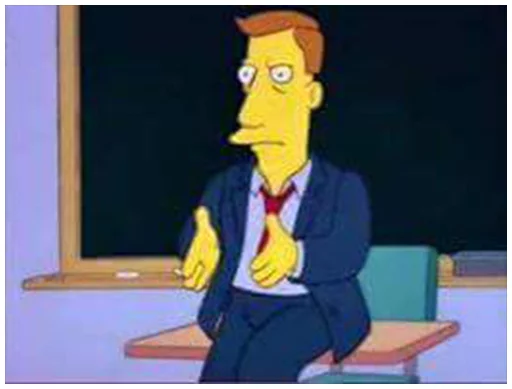 😐 Стикер «Simpsons-Memes» для Telegram