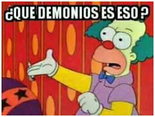 🤔 Стикер «Simpsons-Memes» для Telegram