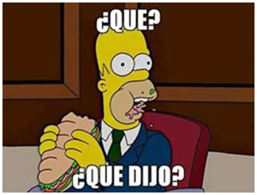 🤑 Стикер «Simpsons-Memes» для Telegram