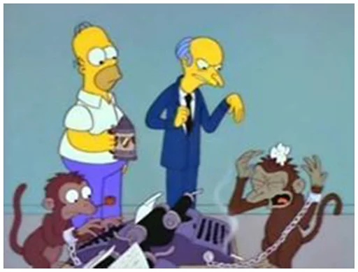 🙊 Стикер «Simpsons-Memes» для Telegram