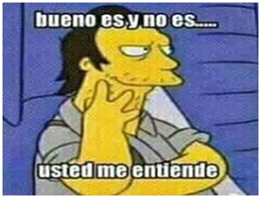 😜 Стикер «Simpsons-Memes» для Telegram