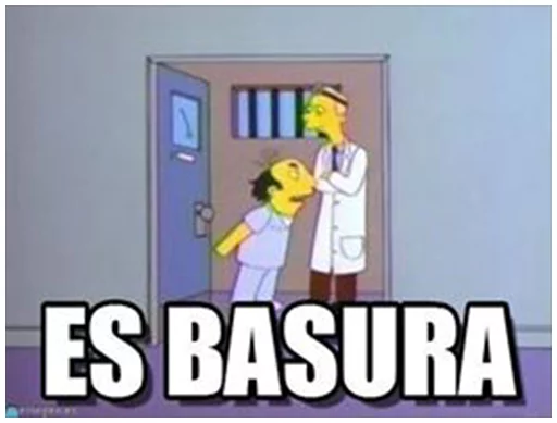 😷 Стикер «Simpsons-Memes» для Telegram
