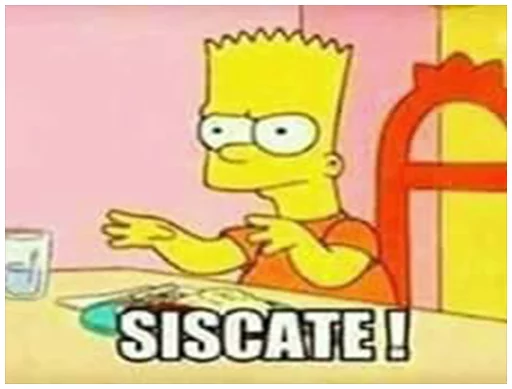 👐 Стикер «Simpsons-Memes» для Telegram