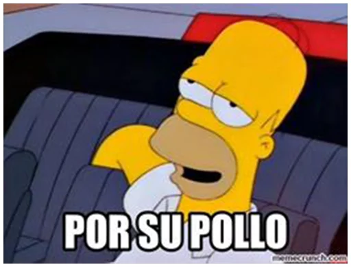 👍 Стикер «Simpsons-Memes» для Telegram