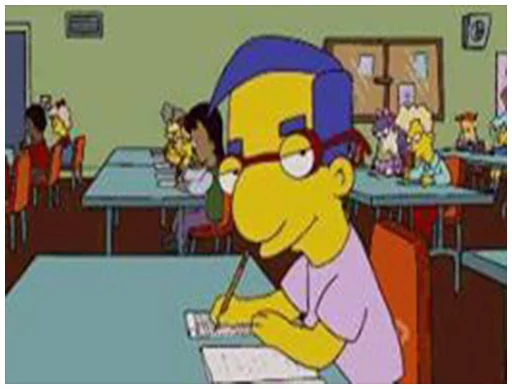 😏 Стикер «Simpsons-Memes» для Telegram