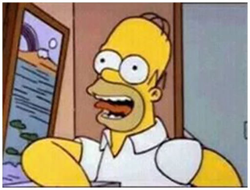 😏 Стикер «Simpsons-Memes» для Telegram