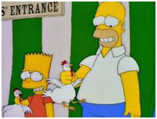 🐔 Стикер «Simpsons-Memes-3» для Telegram
