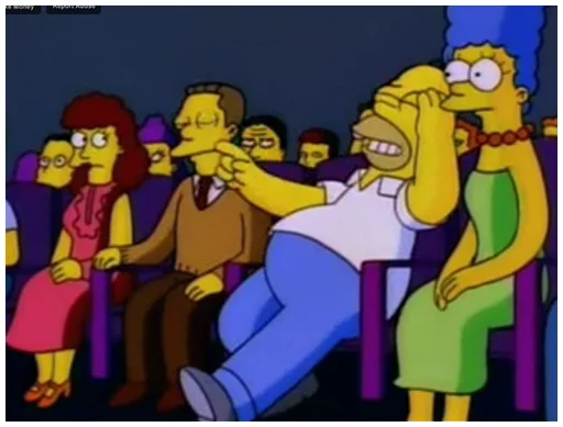 🤣 Стикер «Simpsons-Memes-3» для Telegram