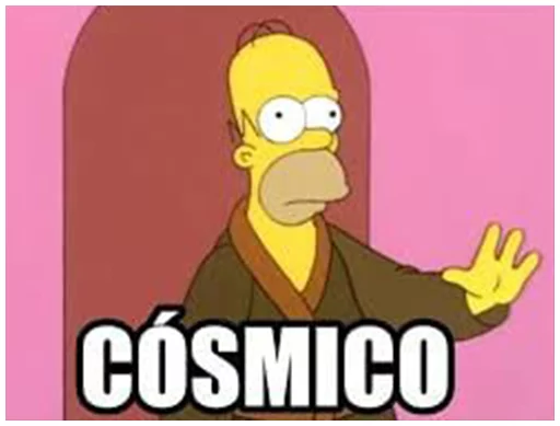 ✋️ Стикер «Simpsons-Memes-3» для Telegram