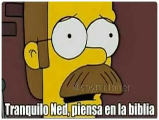 😧 Стикер «Simpsons-Memes-3» для Telegram