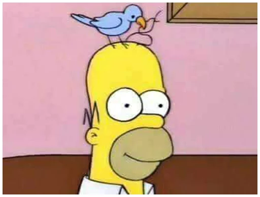 🐒 Стикер «Simpsons-Memes-3» для Telegram
