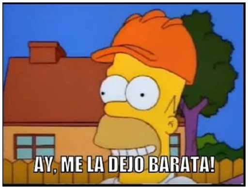 😬 Стикер «Simpsons-Memes-3» для Telegram