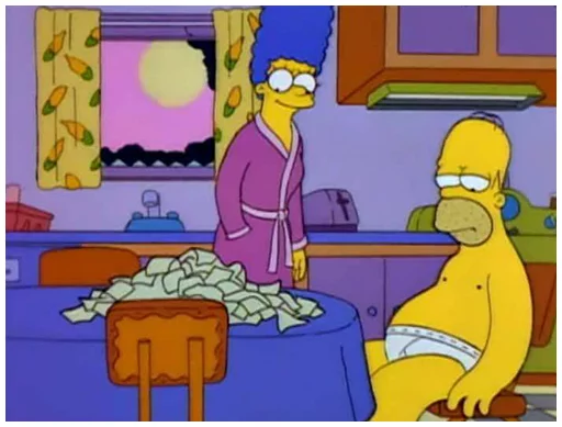 🤢 Стикер «Simpsons-Memes-3» для Telegram