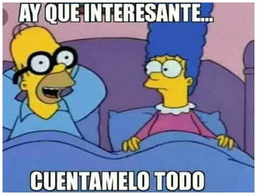 🤓 Стикер «Simpsons-Memes-3» для Telegram