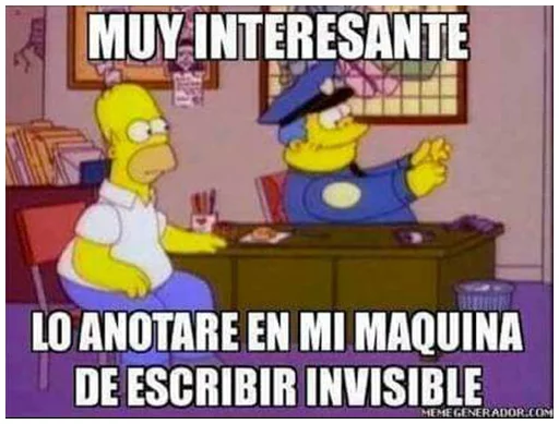⌨️ Стикер «Simpsons-Memes-3» для Telegram