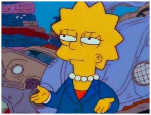 🤷‍♀️ Стикер «Simpsons-Memes-3» для Telegram