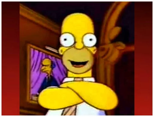 😏 Стикер «Simpsons-Memes-3» для Telegram
