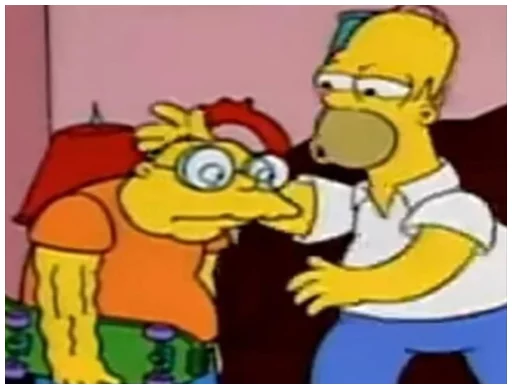 😙 Стикер «Simpsons-Memes-3» для Telegram