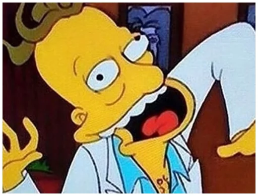 😂 Стикер «Simpsons-Memes-3» для Telegram