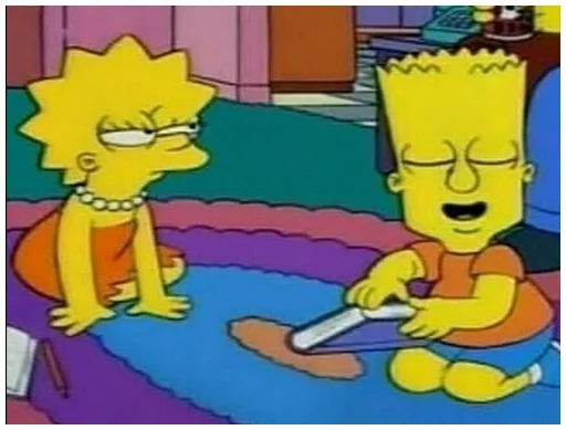 😌 Стикер «Simpsons-Memes-3» для Telegram