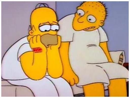 😟 Стикер «Simpsons-Memes-3» для Telegram