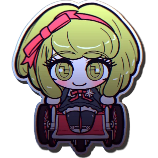 🥒 Стикер «Monaca Towa» для Telegram