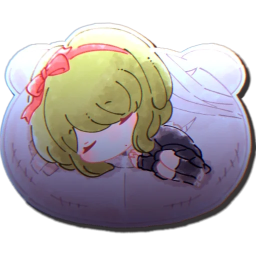 🥒 Стикер «Monaca Towa» для Telegram