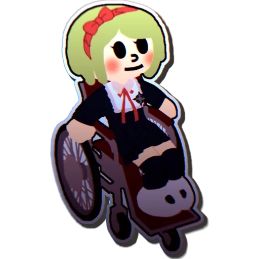 🥒 Стикер «Monaca Towa» для Telegram