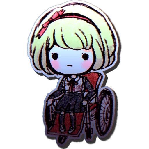 🥒 Стикер «Monaca Towa» для Telegram