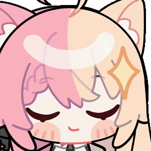 🥳 Стикер «Momoi Monaka» для Telegram