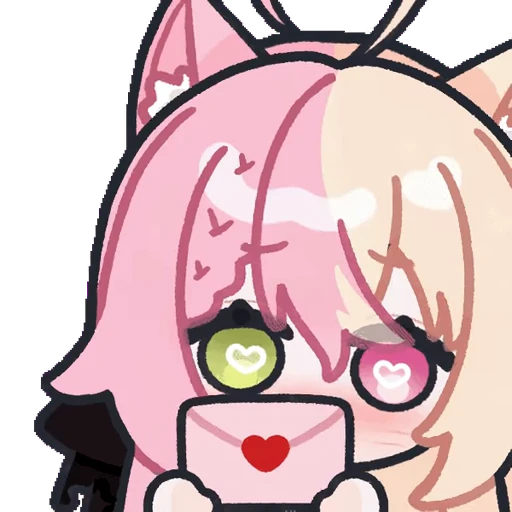 ❤️ Стикер «Momoi Monaka» для Telegram