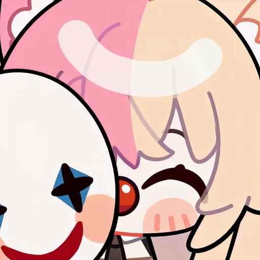 🤡 Стикер «Momoi Monaka» для Telegram